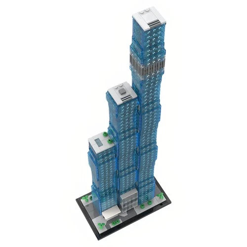 MOC-256851 St. Regis Chicago 1:800 scale building blocks Toys Birthday Gift Set
