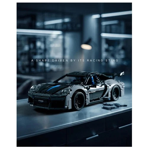 Stinger RS Sports Car Building Set \| 1:10 Scale Model Kit