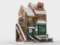 Custom MOC-228435 House for Winter Village Series Building Blocks(1841PCS)