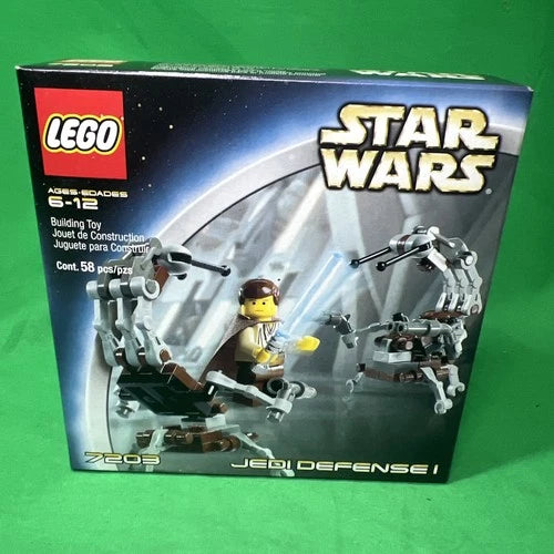 NEW SEALED LEGO 7203 Jedi Defense I - Star Wars 2002