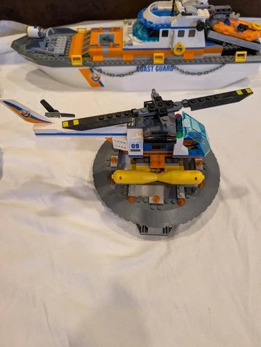 Lego City 60167 Coast Guard Headquarters with Minifigures and Manuals