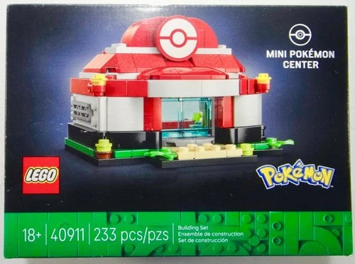 LEGO Pokémon:40911 Mini Pokemon Center 30729 Premier Ball 30730 Trainer Supplies