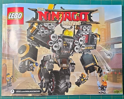 LEGO Ninjago Movie 70632 Quake Mech 1202pcs Complete Set
