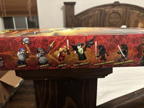 MEOW NINJAGO 71721 Skull Sorcerer's Dragon 1016pcs