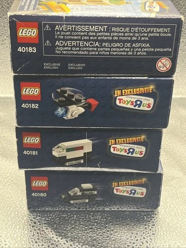 MEOW Toys R Us Exclusive Bricktober Mini Modular 4 Sets 40180 40181 40182 40183
