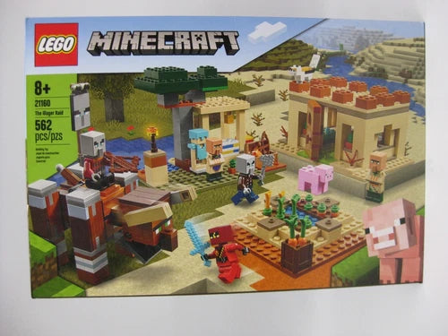 LEGO Minecraft: The Illager Raid (21160)..New..Factory sealed
